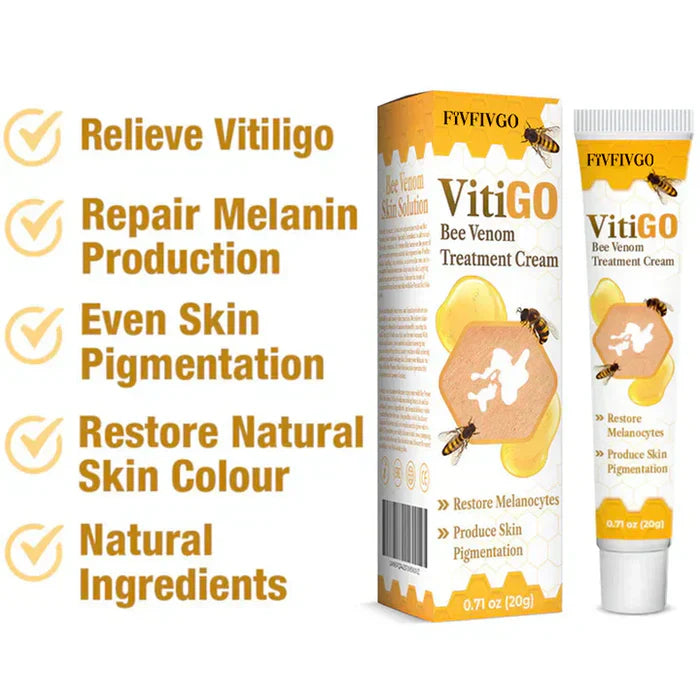 VitiGO™ Revitalizing Bee Venom Cream – Natural Skin Restoration & Vitality 🐝✨