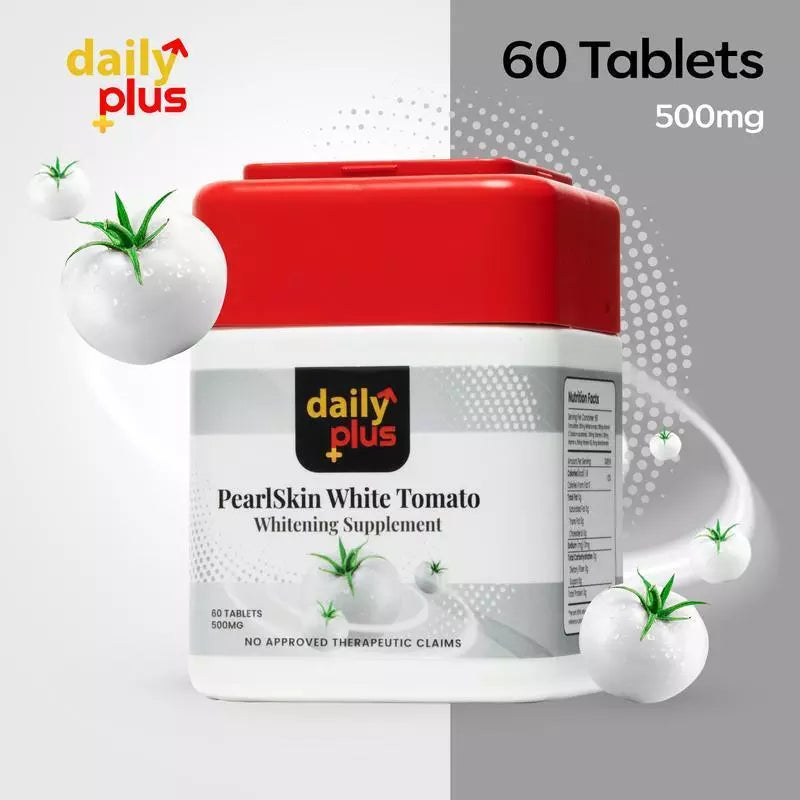 Daily Plus PearlSkin White Tomato - 6 in 1 Skin Perfection Supplement