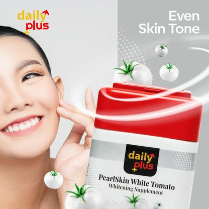Daily Plus PearlSkin White Tomato - 6 in 1 Skin Perfection Supplement